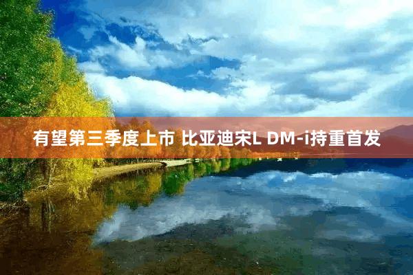 有望第三季度上市 比亚迪宋L DM-i持重首发