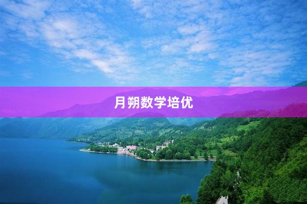 月朔数学培优